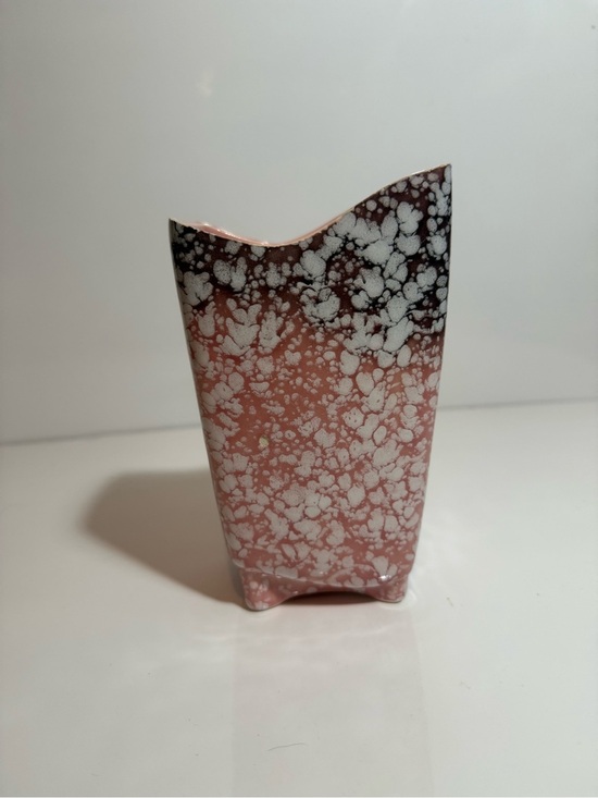 Mcm royal copley Other - Vintage MCM Royal Copley USA Pink- Brown Speckled Retro Vase Mid-Century 1950s